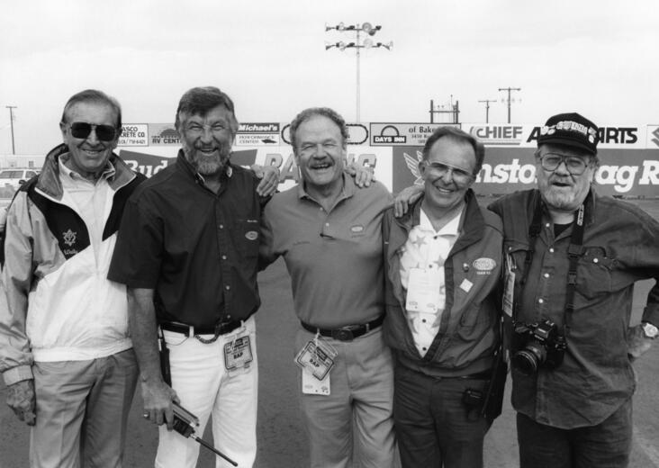 Wally Parks, Steve Gibbs, Dave McClelland, Bernie Partridge, and Bernie Mather