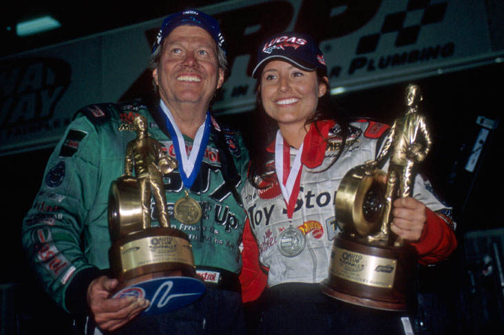 John and Ashley Force