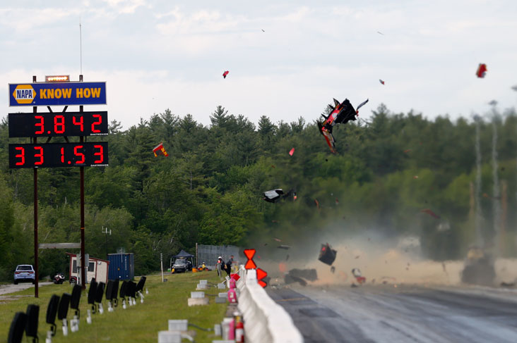 Courtney Force blowing up