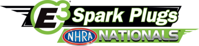 E3 Spark Plugs NHRA Nationals logo