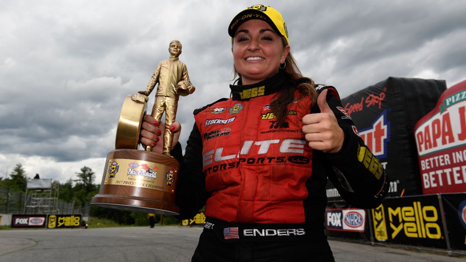 Pro Stock winner Erica Enders