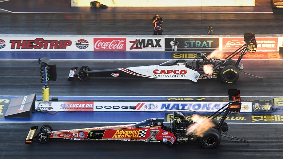 Steve Torrence and Brittany Force