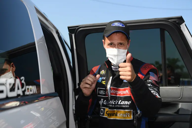 Bob Tasca III made a triumphant return to racing after recovering from COVID-19