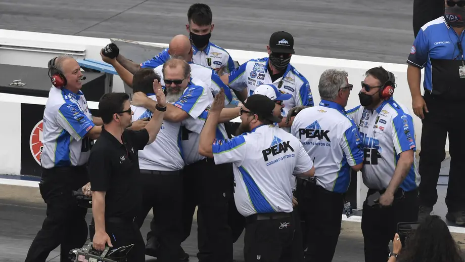 John Force Racing crew chief Danny Hood explains the secret to a winning team