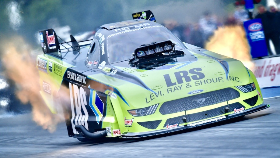 Ride along in Tim Wilkerson's nitro Funny Car