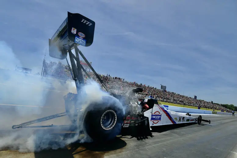Josh Hart's rookie Top Fuel season is stacked with a pro crew