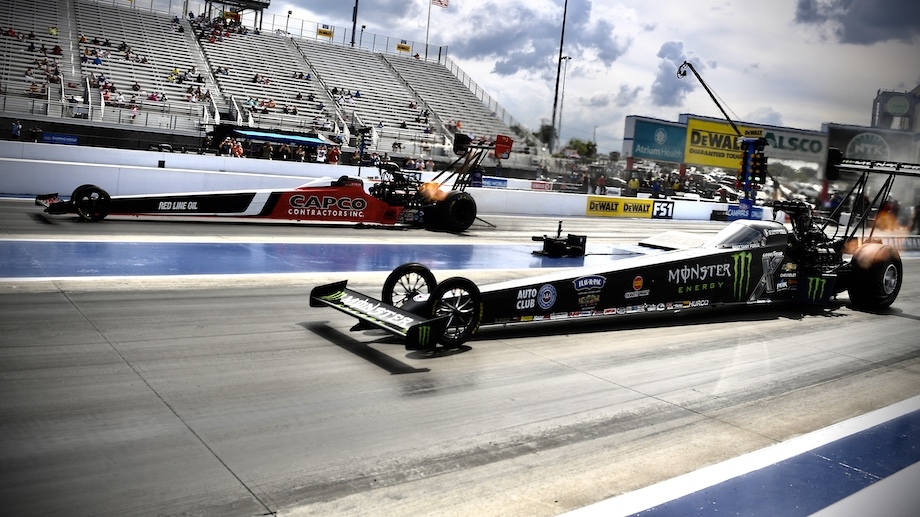 Brittany Force goes to the final after defeating Steve Torrence in the semis