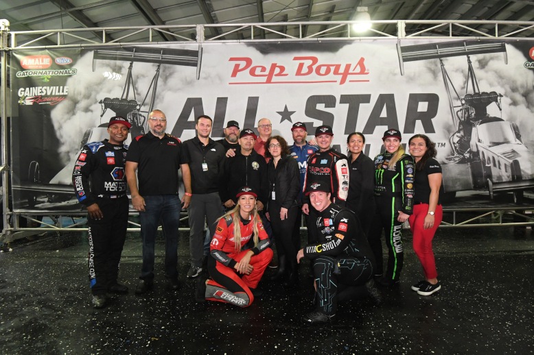 The 2022 Pep Boys NHRA Top Fuel All-Star Callout field