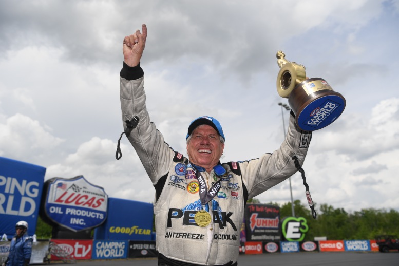 Quiz: Name 10 professional drag racers who weren't born when John Force won his first Wally 