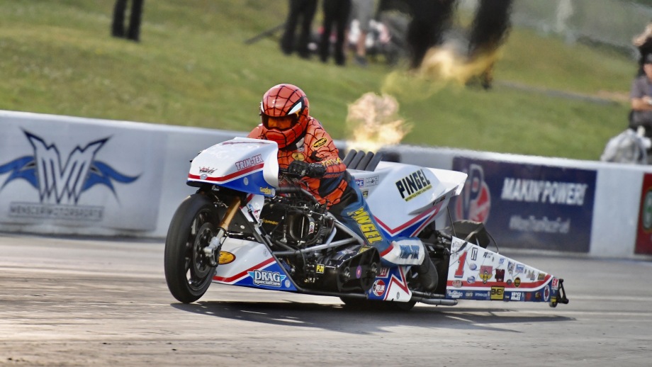 Larry McBride record run at 2022 NHRA Virginia Nationals