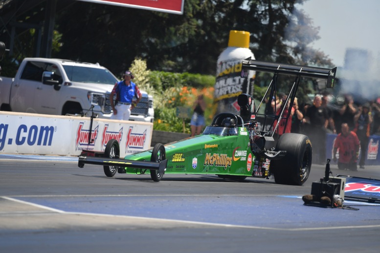 2022 Summit Racing Equipment NHRA Nationals Top Alcohol Dragster winner Matthew Cummings