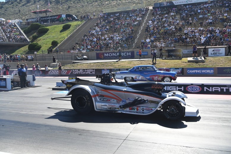 2022 Dodge Power Brokers NHRA Mile-High Nationals Super Gas winner Kris Whitfield