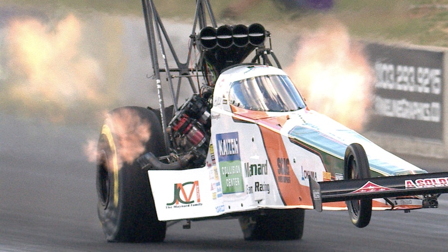 Tony Schumacher, master of the Mile-High wheelstand