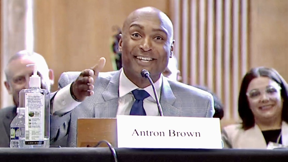 Antron Brown to testify in Senate hearing today