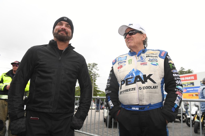 Tony Schumacher and John Force