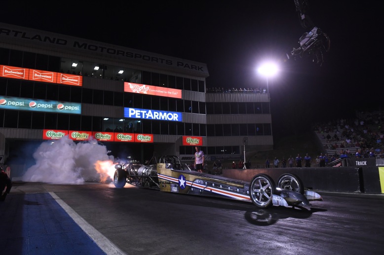 The “Miss Elle" Jet Car, driven by Mickey McCormick