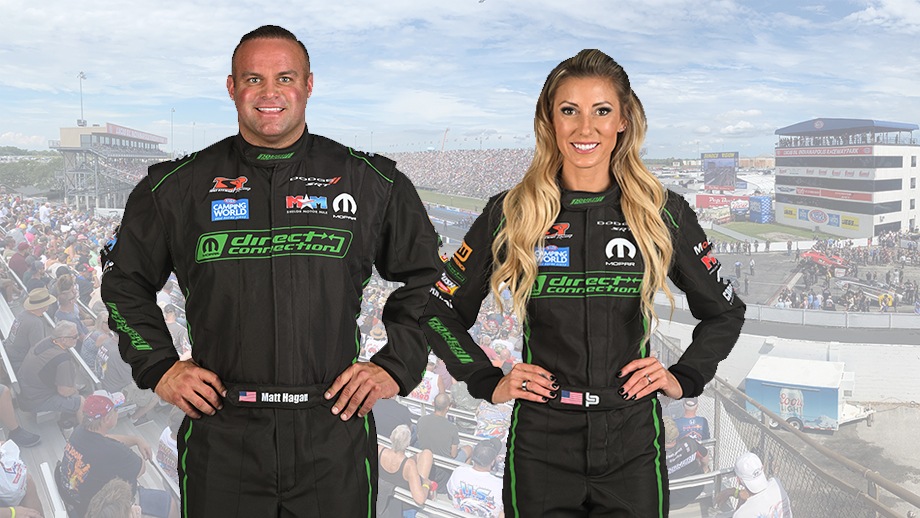 Matt Hagan Leah Pruett