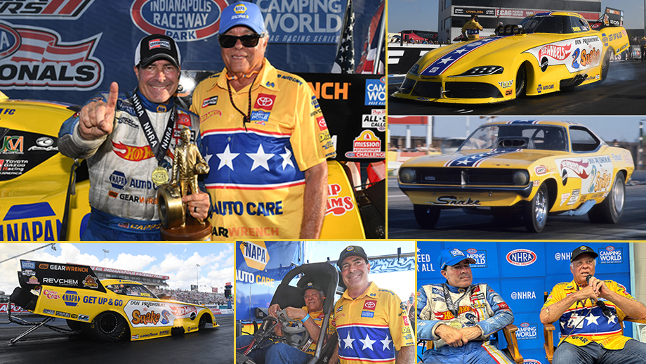 Ron Capps and 'the Snake'