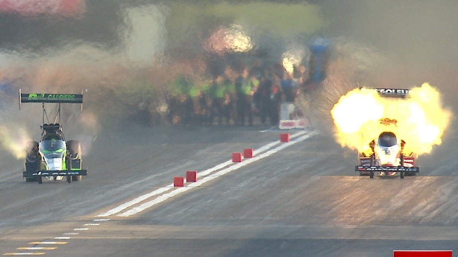 TJ Zizzo explosion Top Fuel St Louis