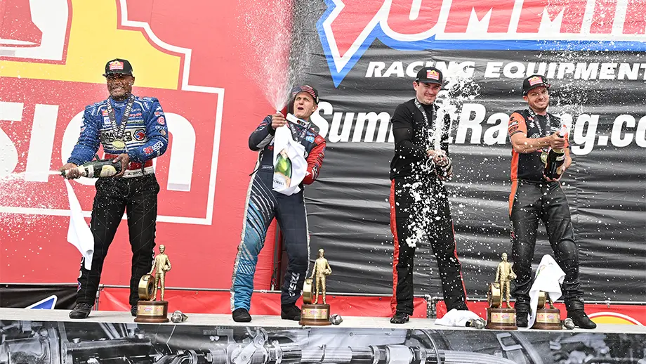 Summit Racing Equipment NHRA Nationals winners