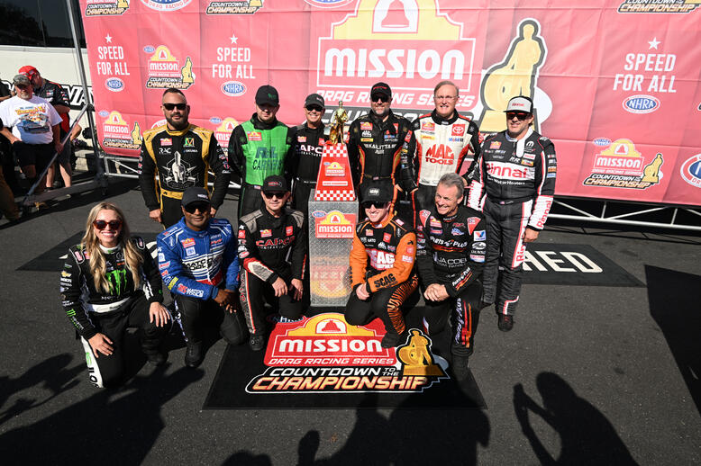 Top Fuel championship contenders 