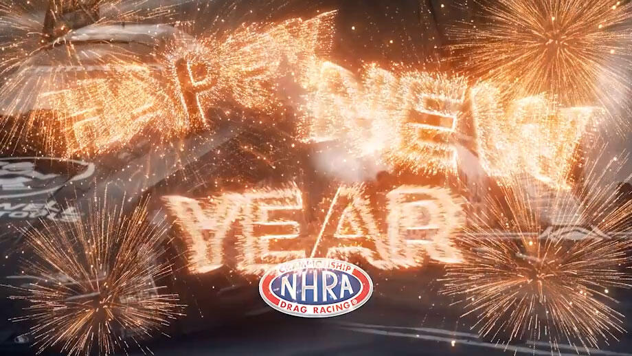 Happy New Year from the NHRA