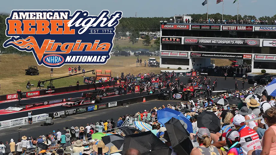 American Rebel Light Virginia NHRA Nationals Friday preview