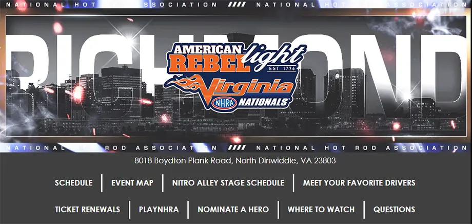 NHRA Virginia Nationals