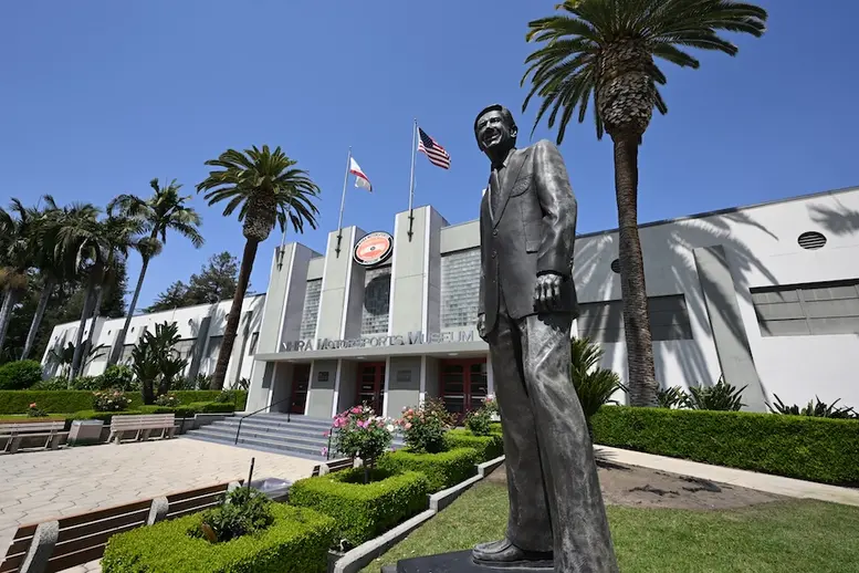 CBS 2 News Los Angeles spotlights Wally Parks NHRA Motorsports Museum