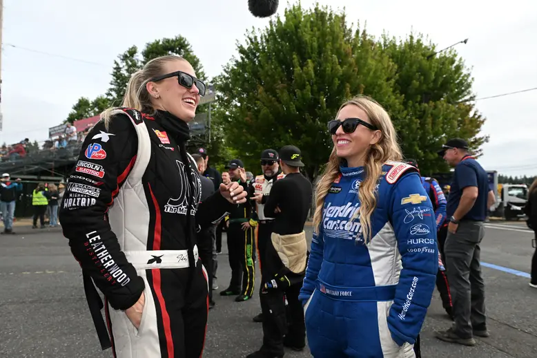 Ida Zetterström and Brittany Force