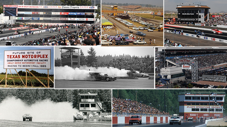 NHRA national event history