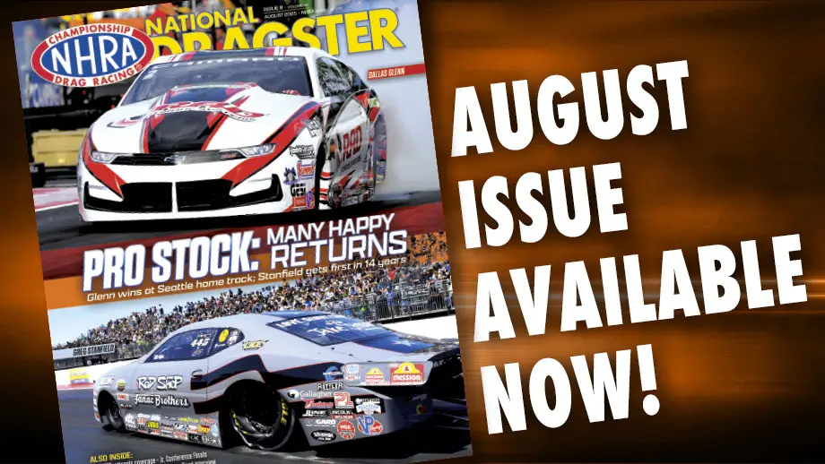 August issue of National Dragster