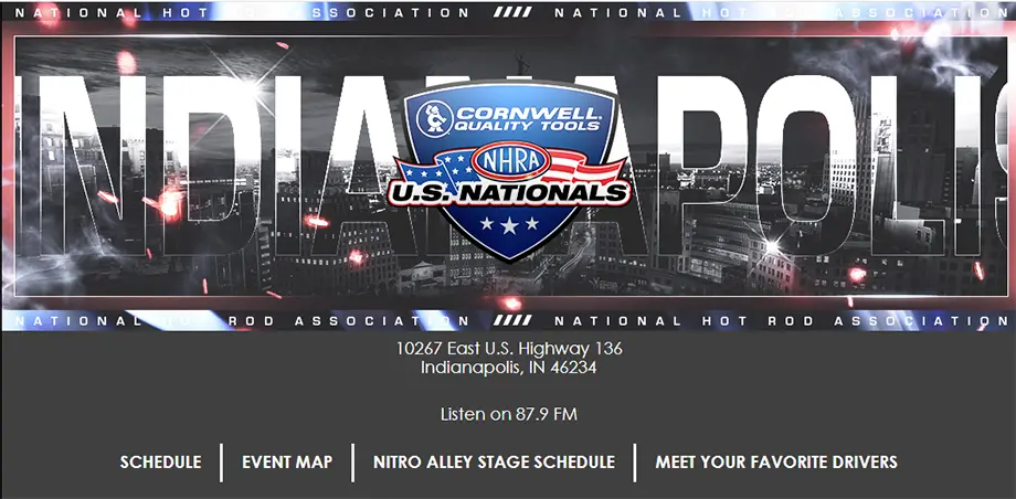 NHRA U.S. Nationals event guide