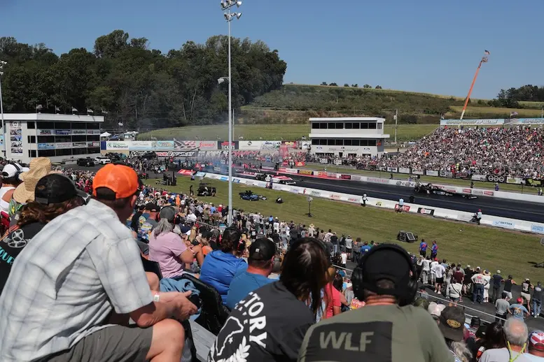 Fourth straight Saturday sellout crowd for NHRA Reading Nationals at Maple Grove Raceway