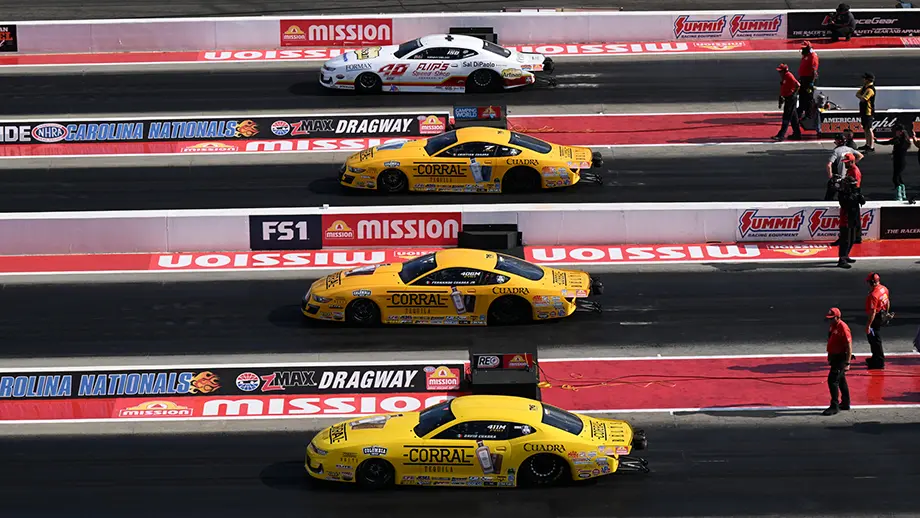 Friday News and Notes from the NHRA 4-Wide Carolina Nationals
