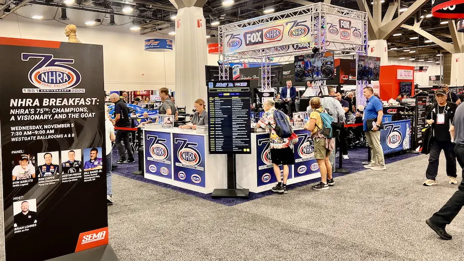 NHRA on FOX  at the 2025 SEMA Show Live—Wednesday