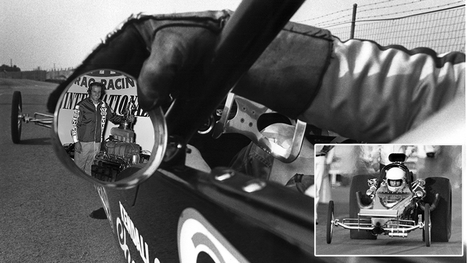 Rear engine Top Fuelers