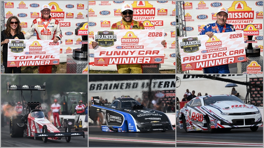 Kalitta, Todd & G. Anderson getMission #2Fast2Tasty Challenge wins at NHRA Brainerd Nationals