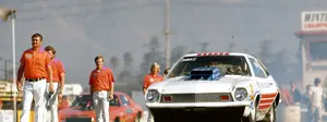 Bob Glidden makes a run at the 1976 Winternationals