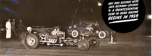 Watch Episode 9 of Hot rod history with Jack Beckman— A quintessential year in drag racing begins: 1959