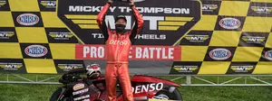 Matt Smith wins 2020 NHRA Mickey Thompson Tires Pro Bike Battle