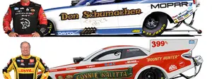 Don Schumacher and Connie Kalitta