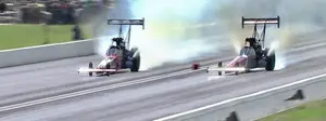 Smoke show! Billy Torrence vs. Doug Kalitta at the U.S. Nationals