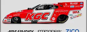 Funny Car legend "Big Jim Dunn" will turn at the Strip at Las Vegas Motor Speedway