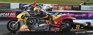 Top Fuel Motorcycle exhibition race