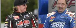 Erica Enders and Greg Anderson setup a clash of the titans Pro Stock final in Epping