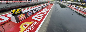 Fast-moving storm sweeps through Bristol Dragway 