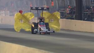 Doug Kalitta is the No. 1 qualifier in Top Fuel on Friday of the 2024 Summit Racing Equipment NHRA Nationals