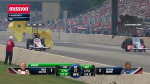 Doug Kalitta is the No. 1 qualifier in Top Fuel at the 2024 Summit Racing Equipment NHRA Nationals