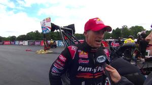Clay Millican at the Summit Racing Equipment NHRA Nationals